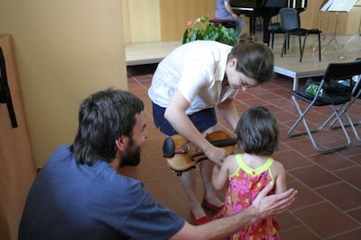 Assajos 'M�sics en Resid�ncia' a Can Lleonart