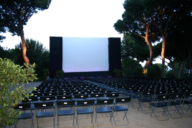 Projecci� de 'La Traviata' al Parc de les Est�tues de Cal Marqu�s