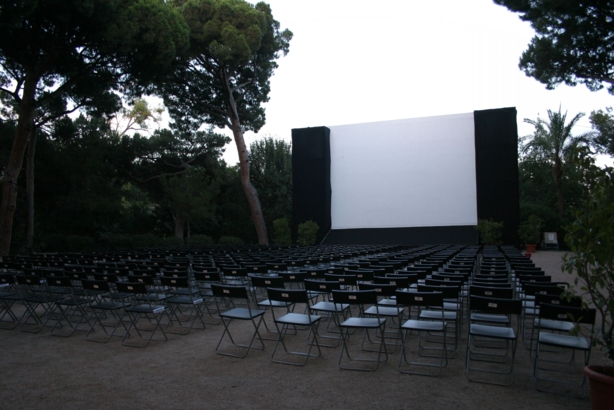 Projecci� de 'La Traviata' al Parc de les Est�tues de Cal Marqu�s