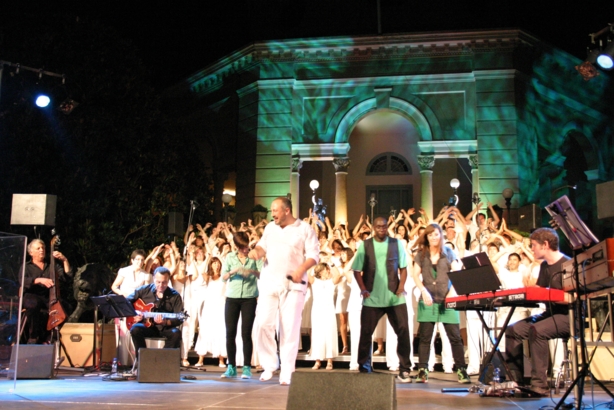 Gospel Viu! al Passeig dels Jardins del Cal Marqu�s