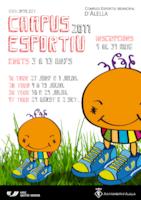 Cartell campus estiu i esport