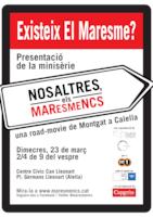 Cartell Nosaltres els maresmencs