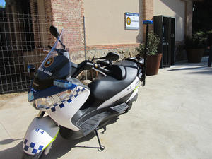 Nova moto de la Policia