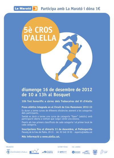 Cartell 5è Cros d'Alella