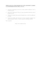 Ordre del dia de la sessió ordinària del Ple de l'Ajuntament d'Alella que se celebra el 29 de novembre de 2012
