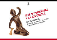 Homenatge a la II Rep&uacute;blica