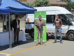 Inauguraci&oacute; punt de rec&agrave;rrega de vehicles el&egrave;ctrics