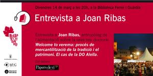 Entrevista Joan Ribas