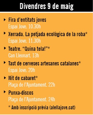 Cap de Setmana Jove divendres