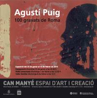 Cartell Agustí Puig, 100 gravats de Roma