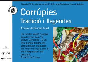 Corr&uacute;pies, tradicions i llegendes