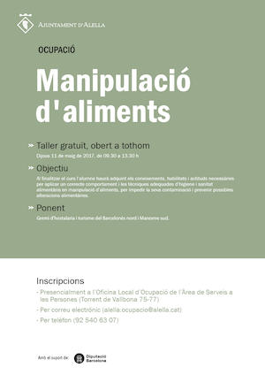 Manipulador d'aliments