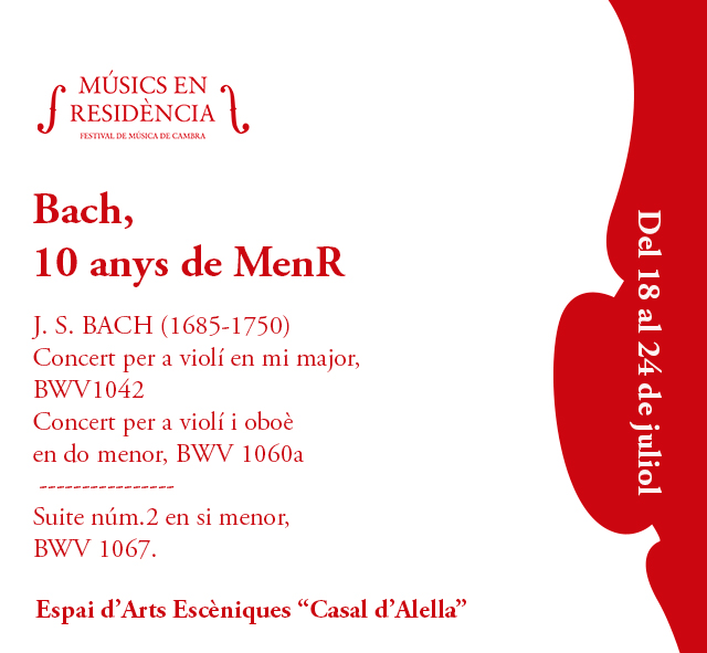 Bach, 10 anys de MenR