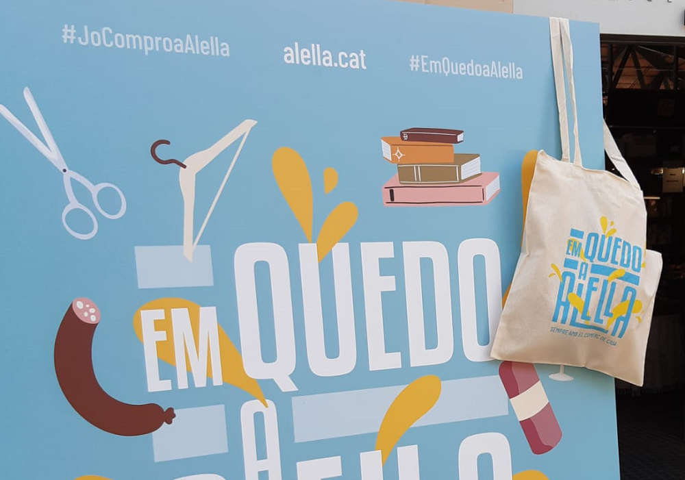 Participar en la campanya 'Em quedo a Alella, jo compro a Alella' té premi