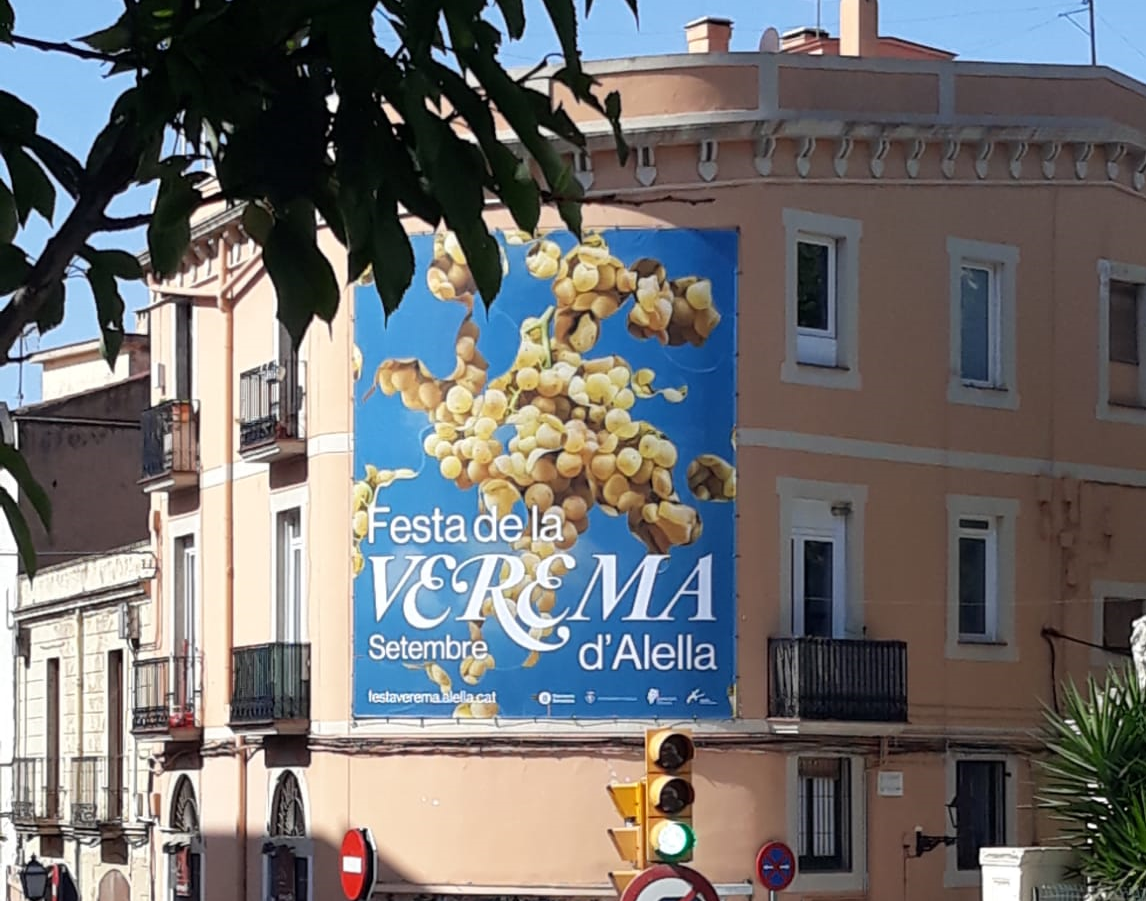 La Festa de la Verema penja el seu cartell gegant