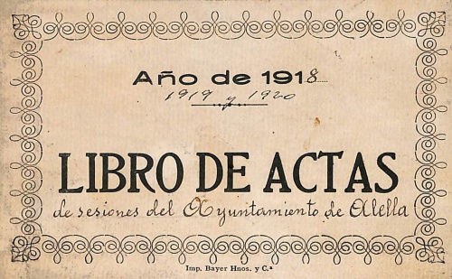 L'Arxiu Comarcal digitalitza les actes del Ple d'entre 1836 i 1967