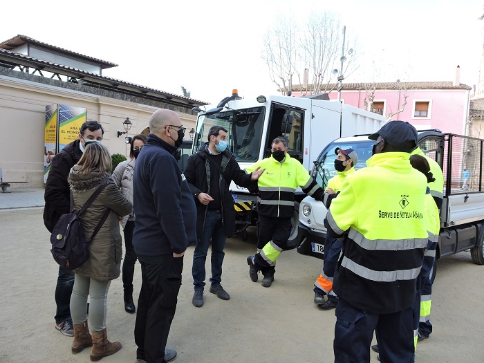 El servei de neteja viària estrena un nou vehicle