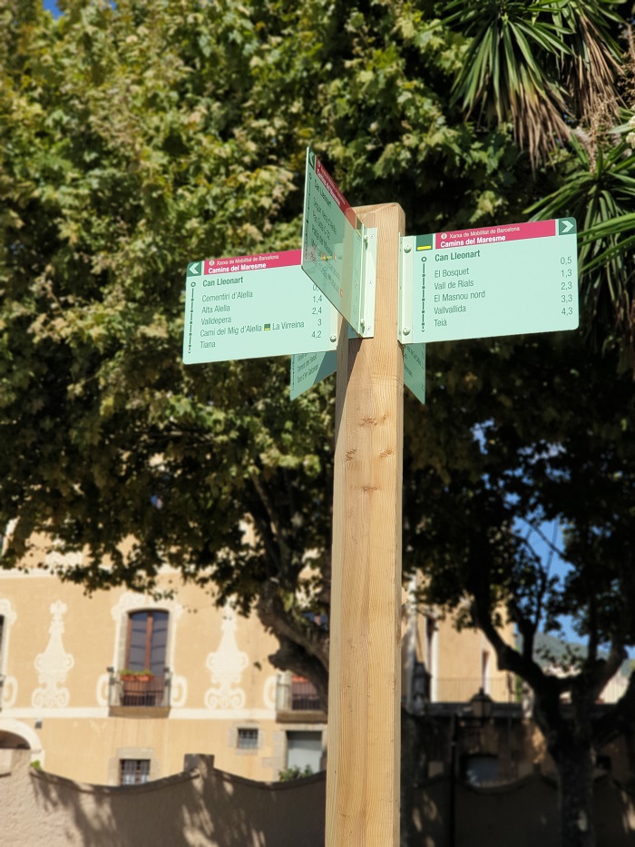 L´Ajuntament senyalitza la xarxa de camins del municipi