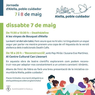 Alella poble cuidador Jornada dissabte