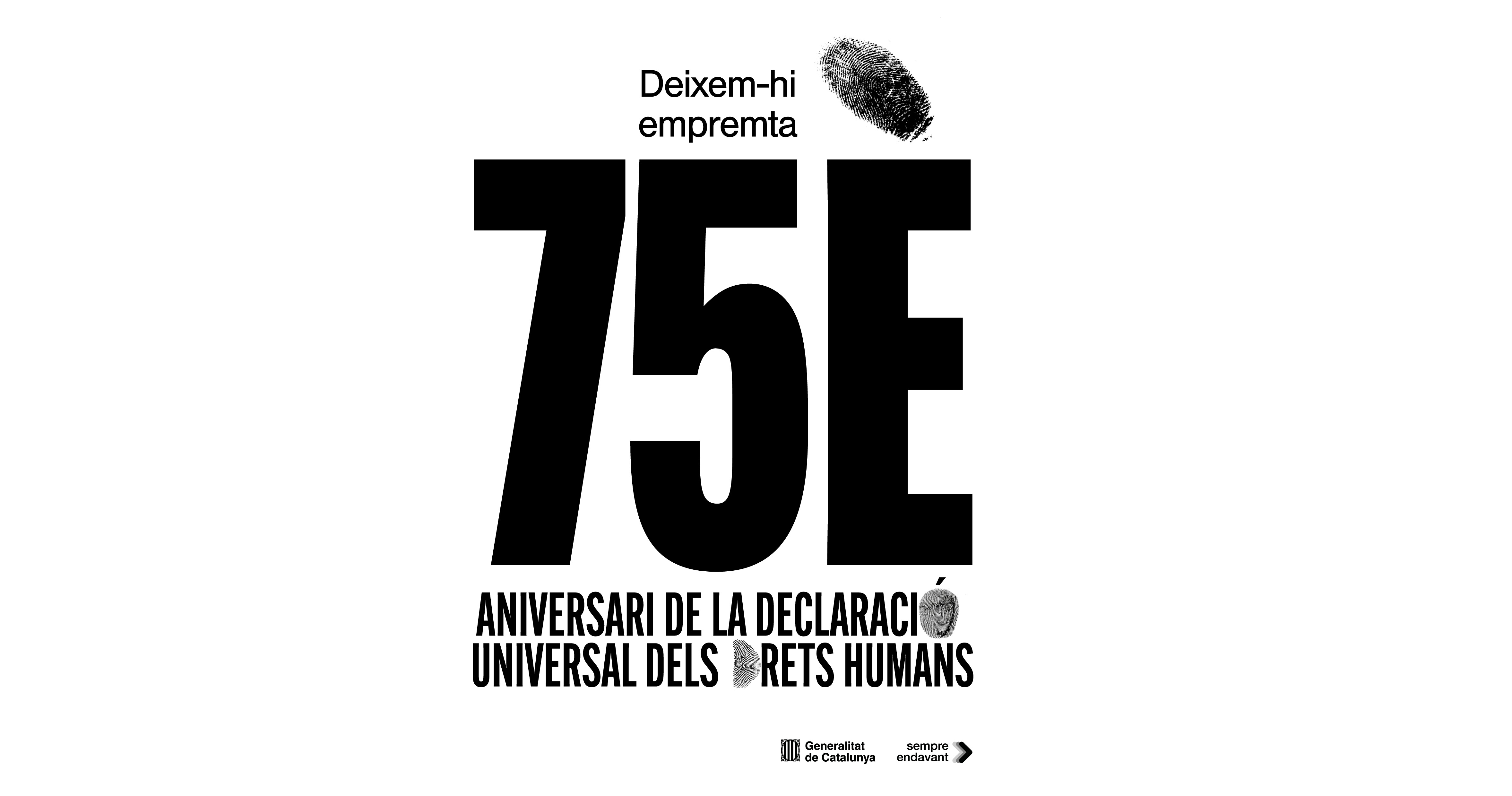 75 anys Declaraci Drets Humans