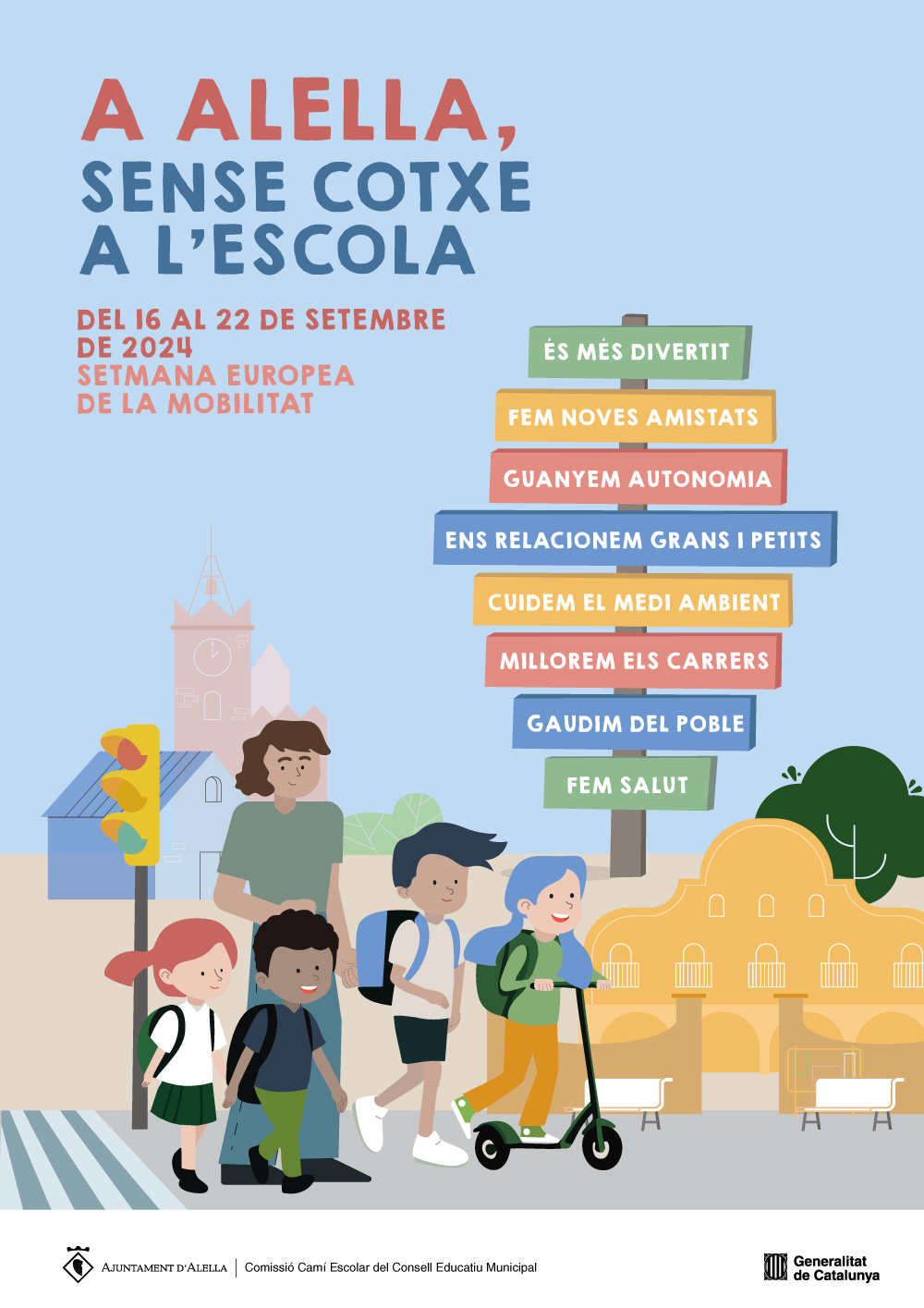 Cartell setmana de la mobilitat