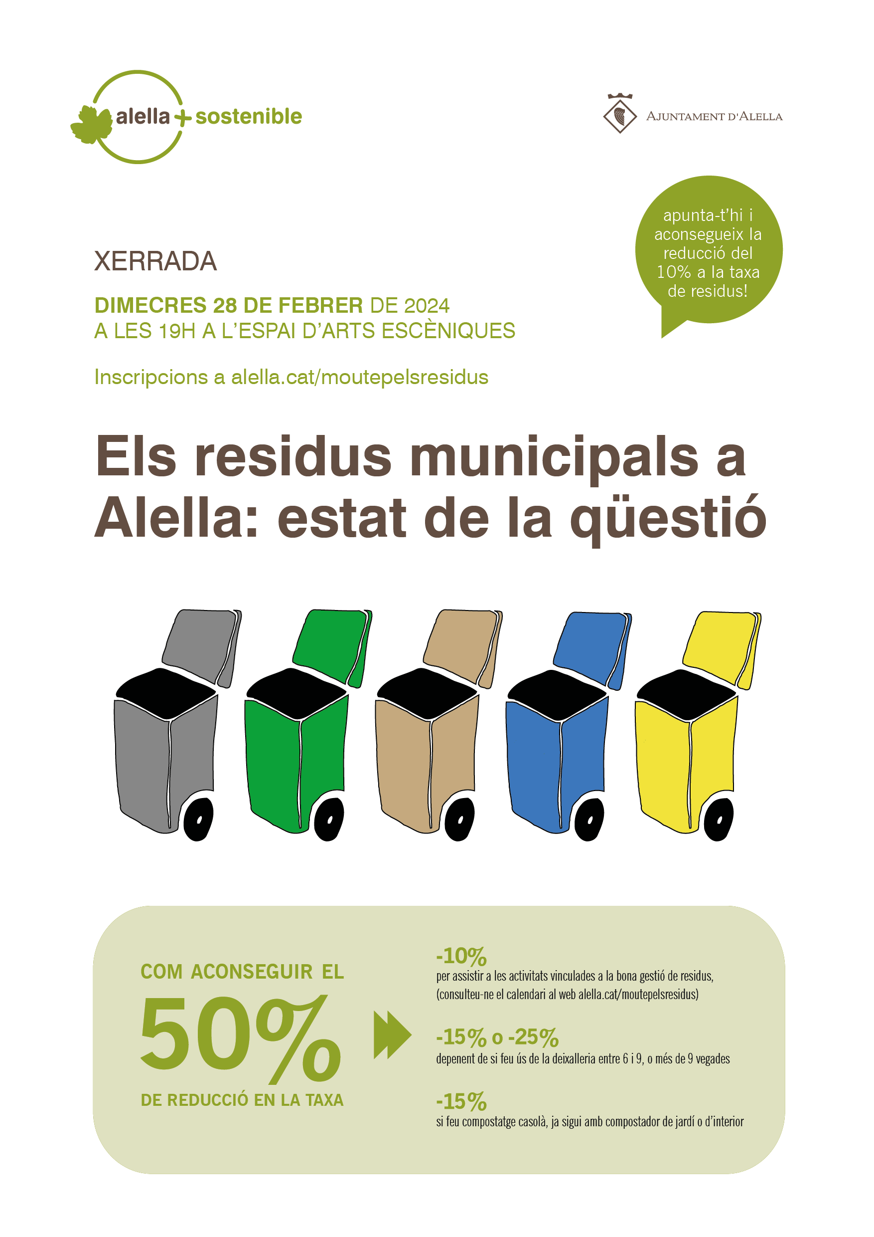 Xerrada "Els residus municipals a Alella: estat de la qesti"