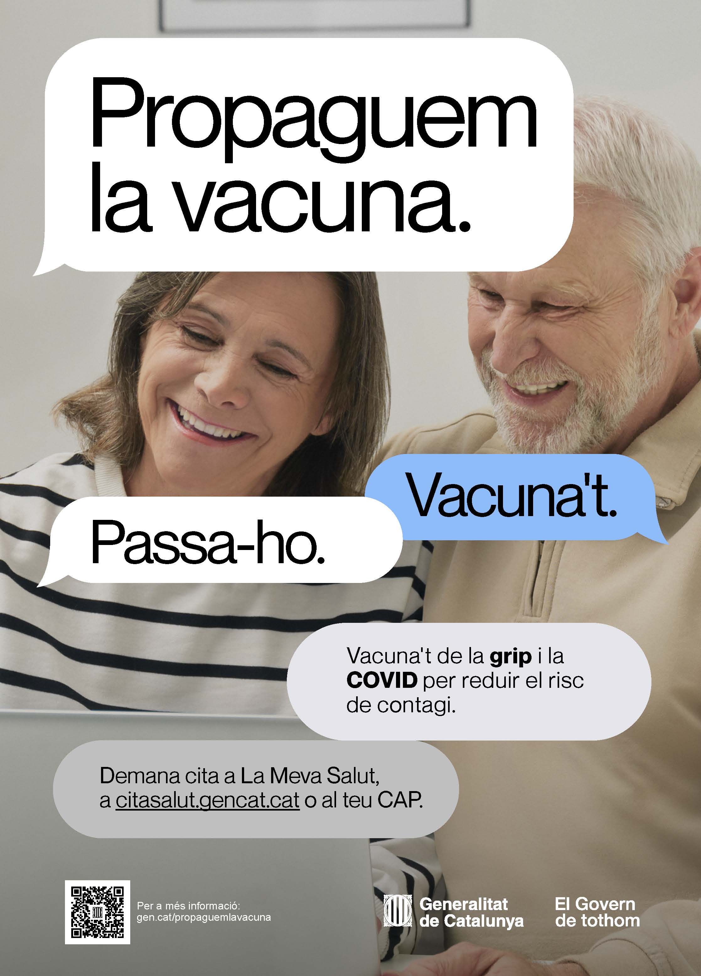 El 14 d'octubre comença la campanya de vacunació contra la grip i la COVID