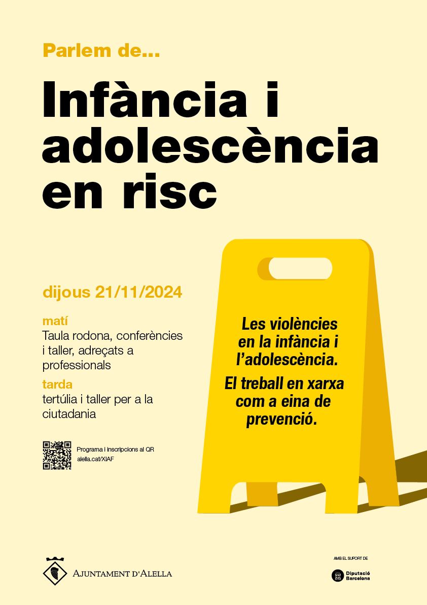 L´Ajuntament organitza una jornada per parlar sobre la infància i l´adolescència en risc