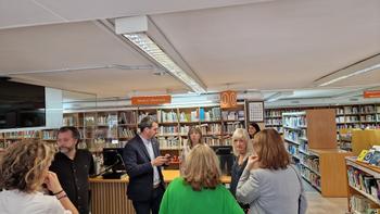 Visita delegada del Govern Pilar D&iacute;az