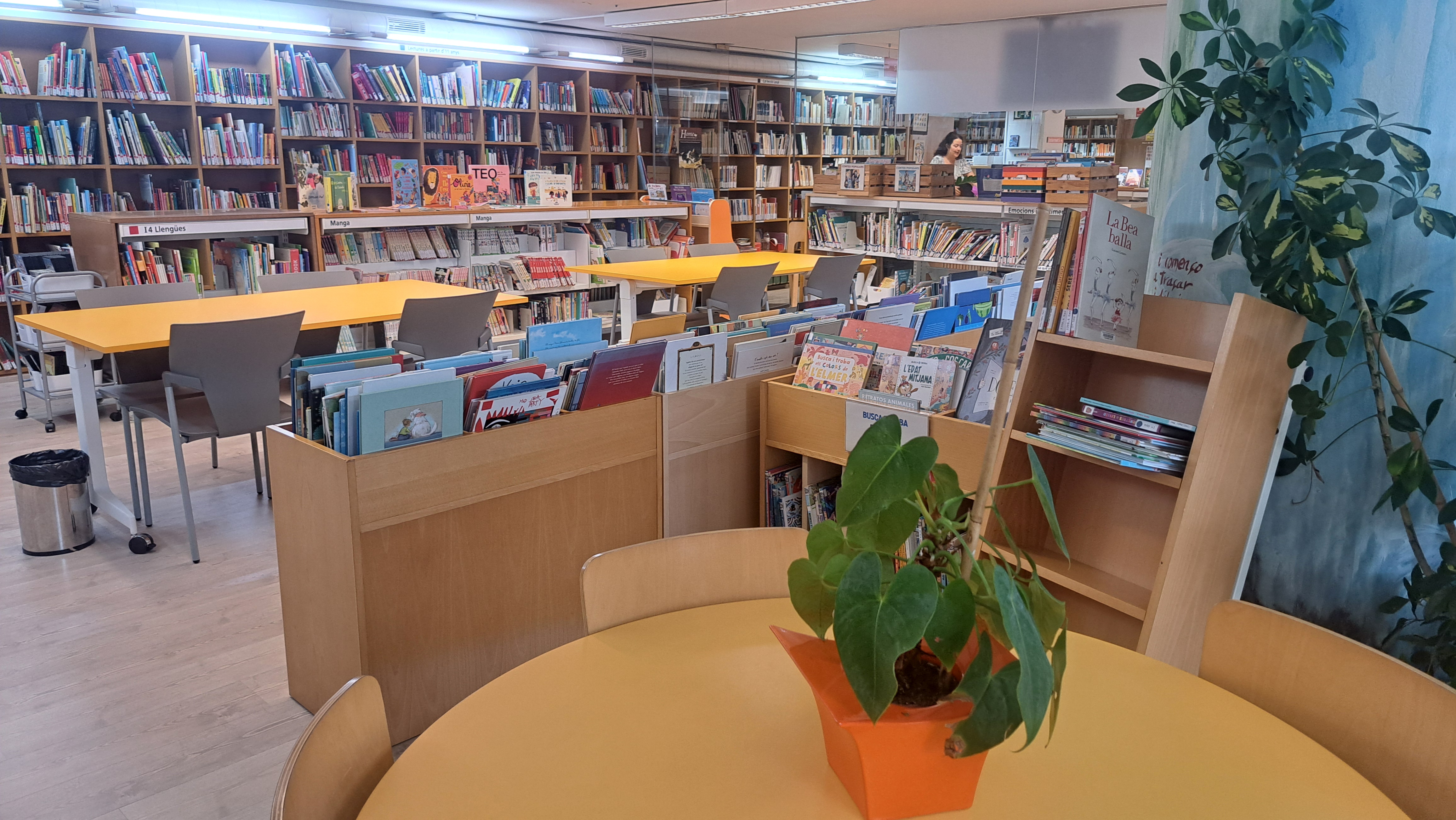Biblioteca sala infantil