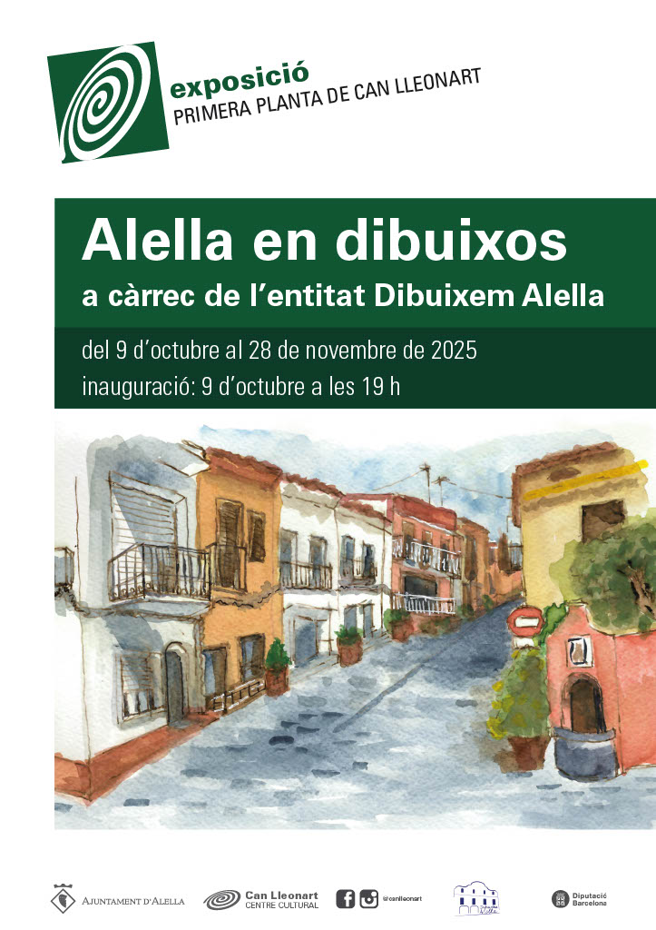 Inauguració de l'exposició "Alella en dibuixos"