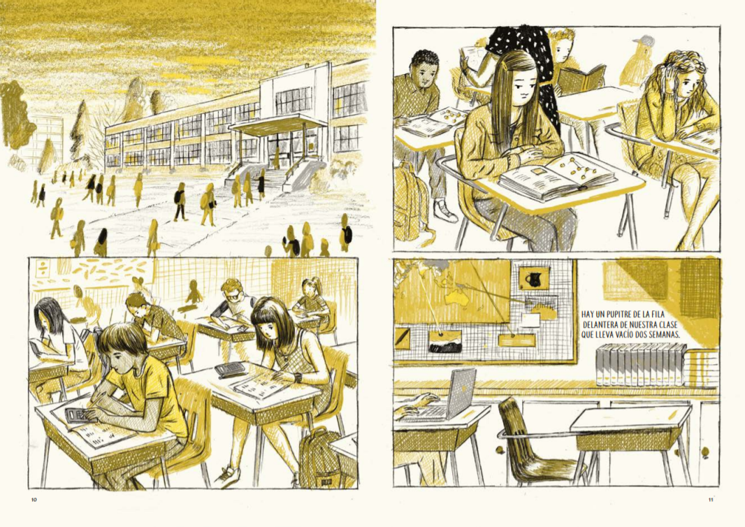 Un taller de còmic promociona la creació i la llengua catalana