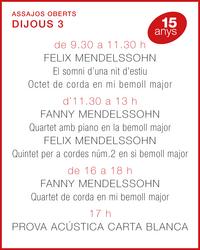 3 de juliol matí i tarda