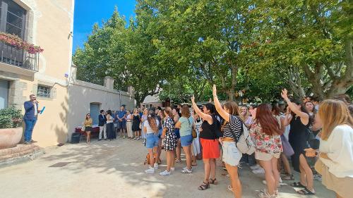 Benvinguda professorat