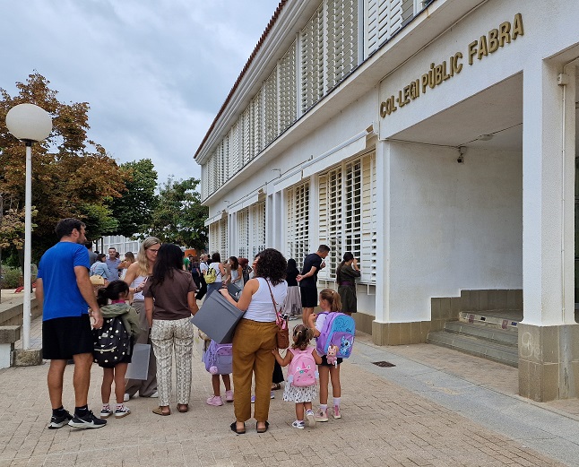 Comença el nou curs amb més de 1.250 alumnes als centres públics d'Alella