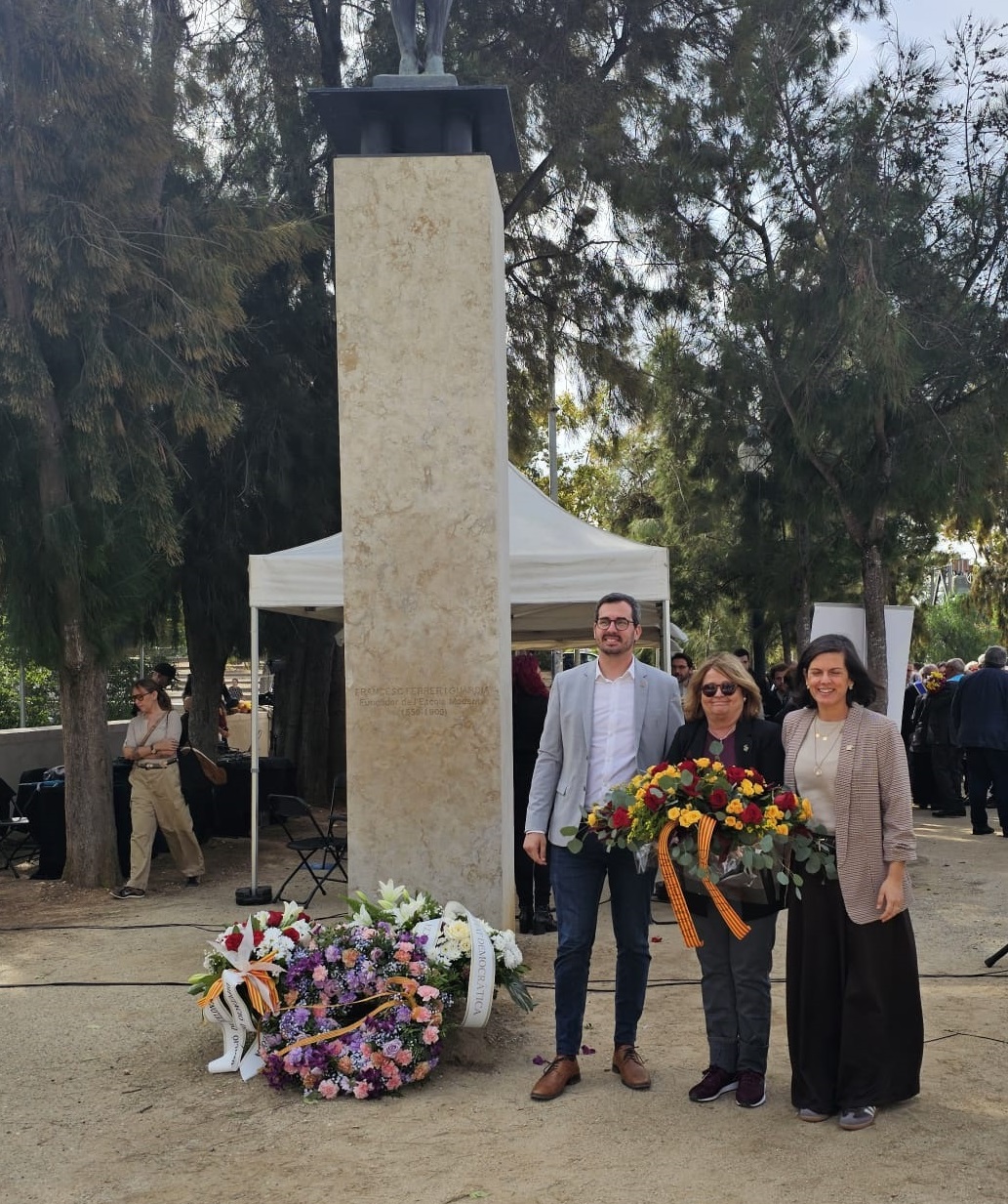 Commemoració del 116è anivesari de l'afusellament de Ferrer i Guàrdia