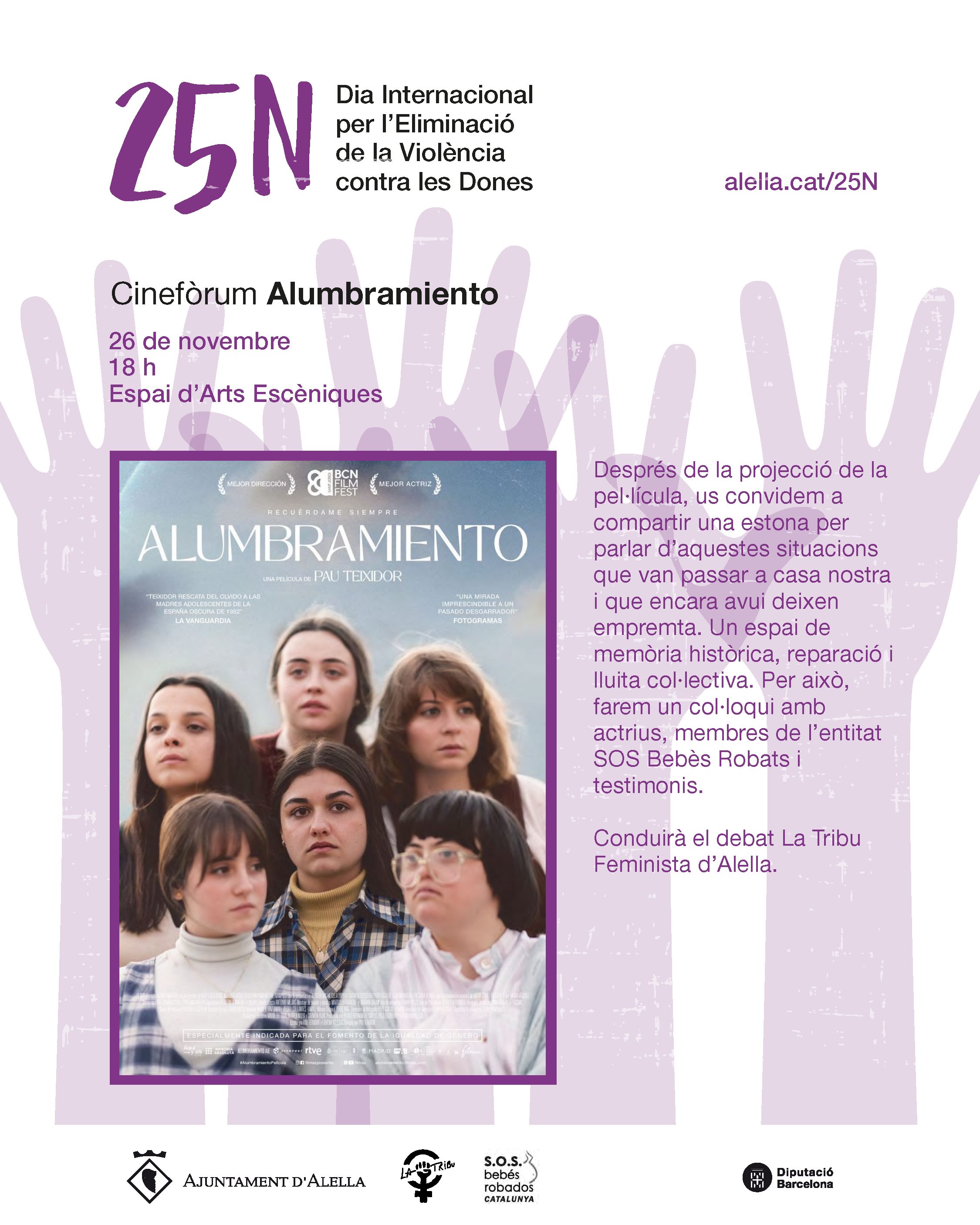25N. Cinefòrum. Alumbramiento