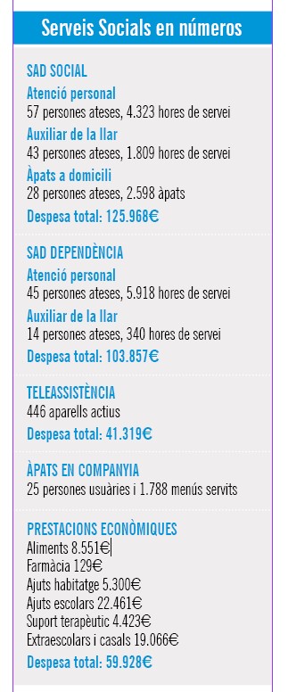 Serveis Socials en dades