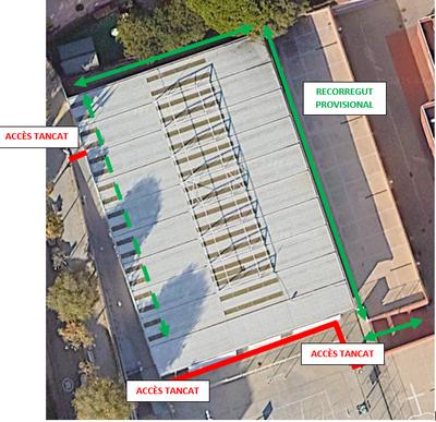Acc&eacute;s provisional al Pavell&oacute;