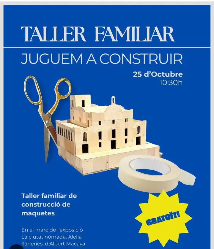 Taller familiar de construcció de maquetes