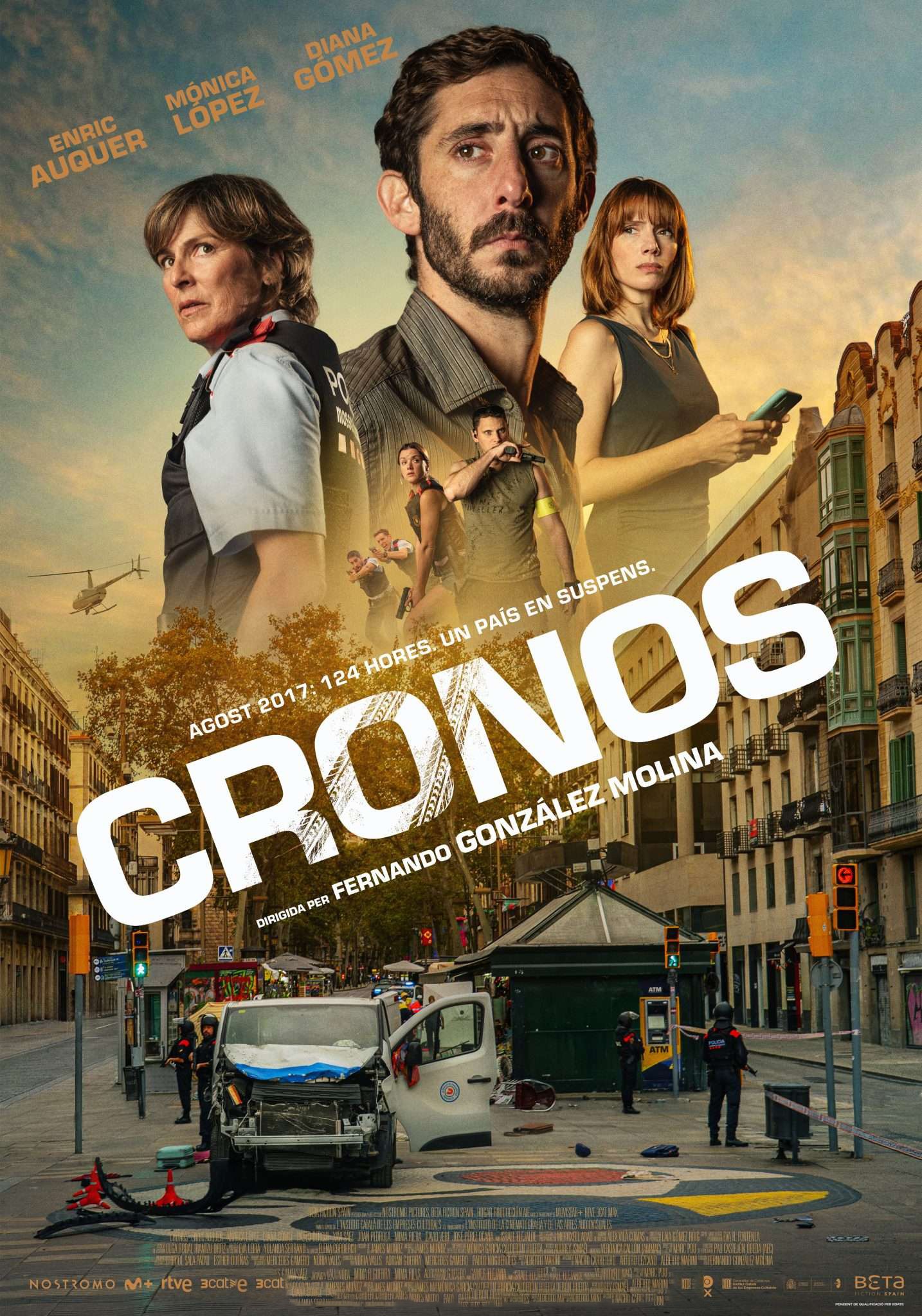 Aquest diumenge i dilluns us oferim thriller policíac sobre l'atemptat de les Rambles, CRONOS  i  del 24 al 26 d'octubre reposem LA BOLA NEGRA