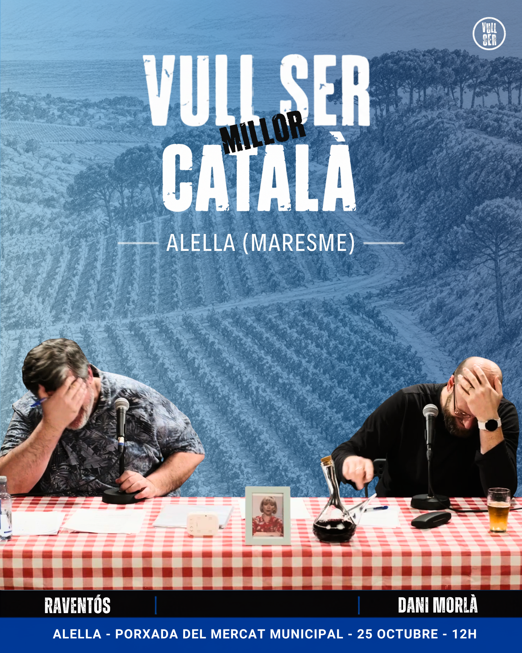RAVENTÓS I DANI MORLÀ PRESENTEN EL SEU SHOW DE COMÈDIA 'VULL SER MILLOR CATALÀ'