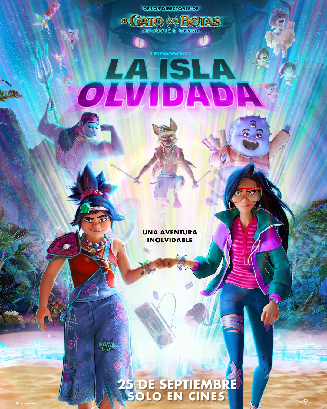 LA ISLA OLVIDADA de Joel Crawford, Januel Mercado