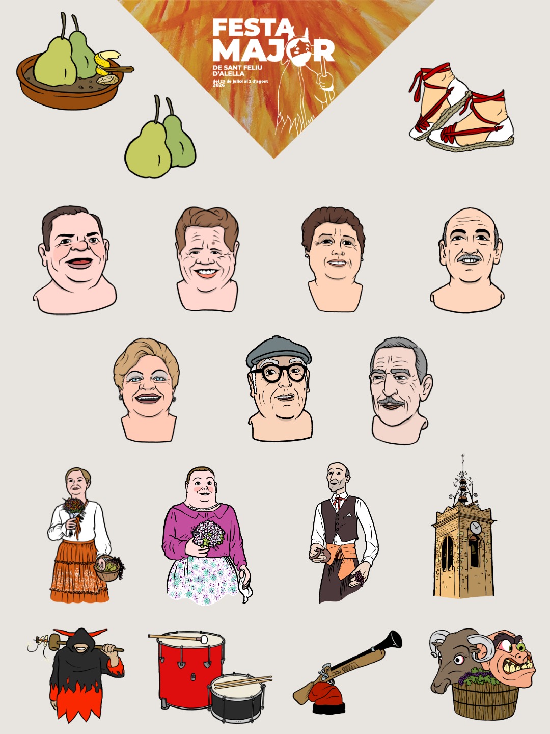 stickers festius