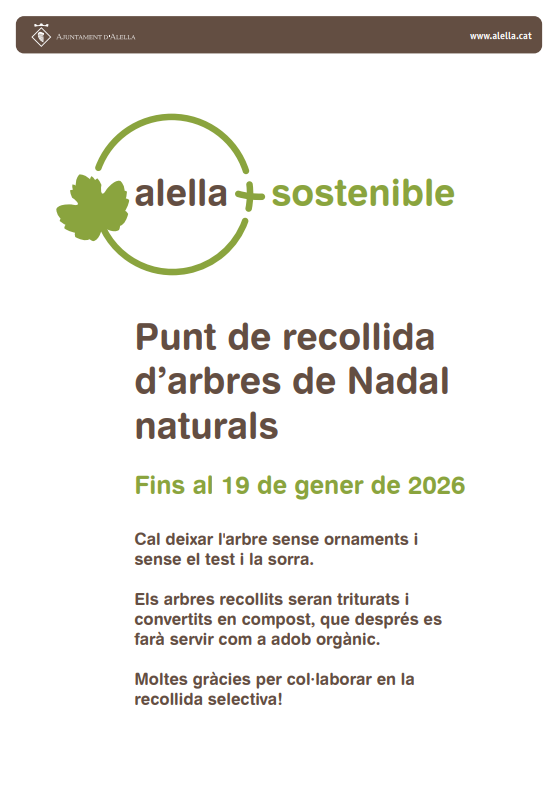 Recollida d'arbres de Nadal Recollida d'arbres de Nadal