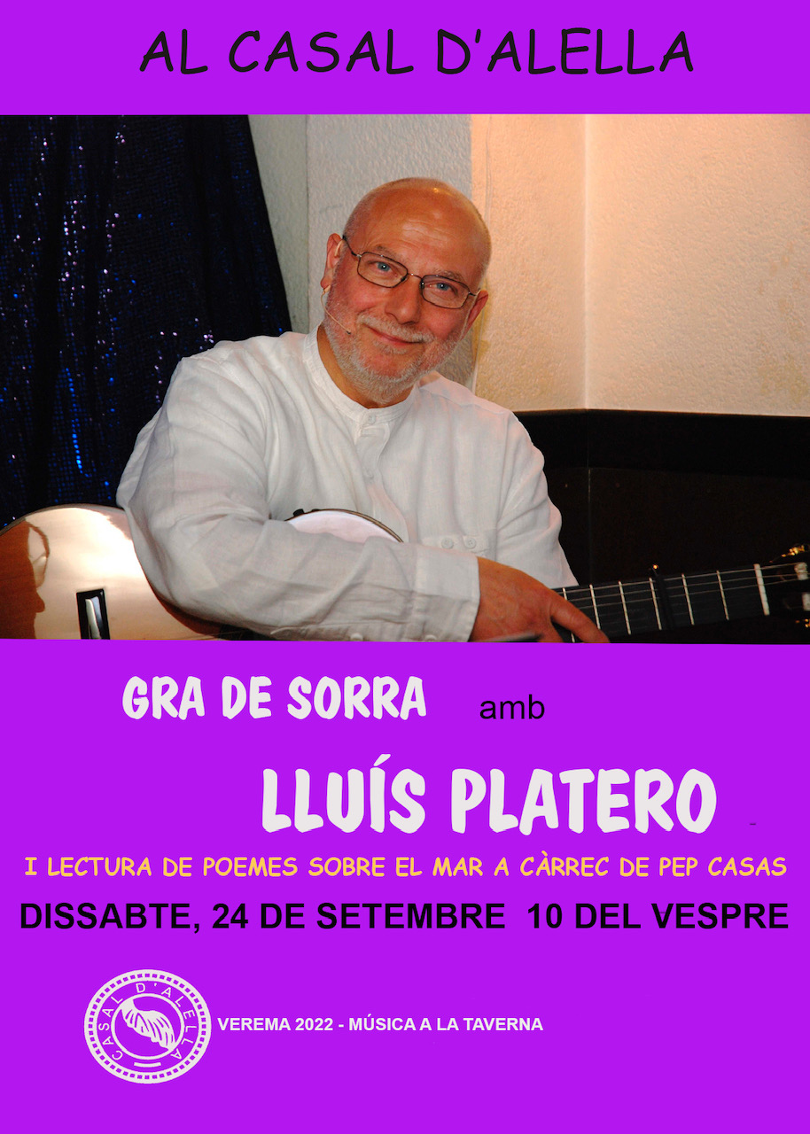 Gra de sorra amb Lluís Platero