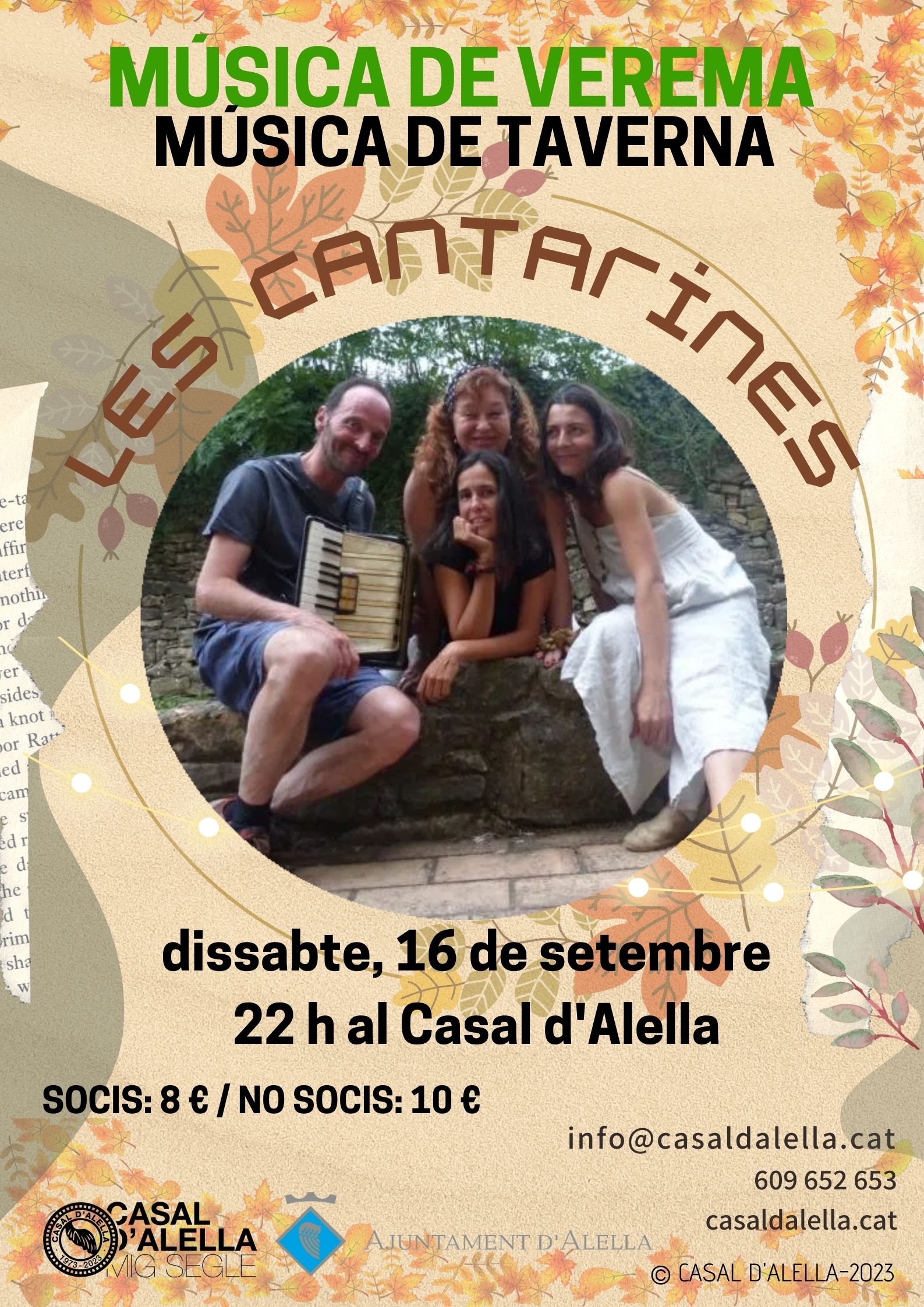 Festa Verema. Concert amb 'Les Cantarines'