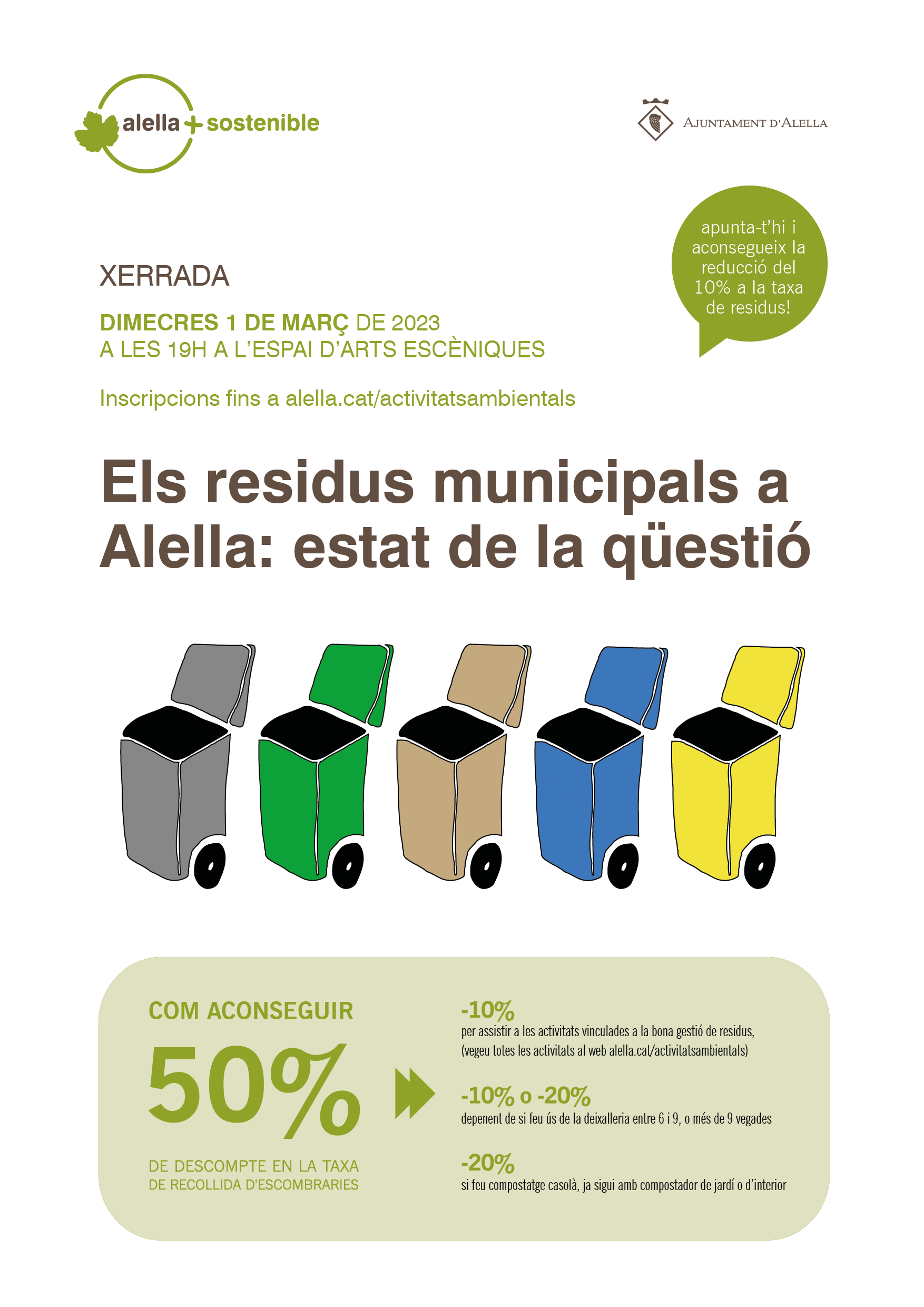 Xerrada "Els residus municipals a Alella: estat de la qüestió"