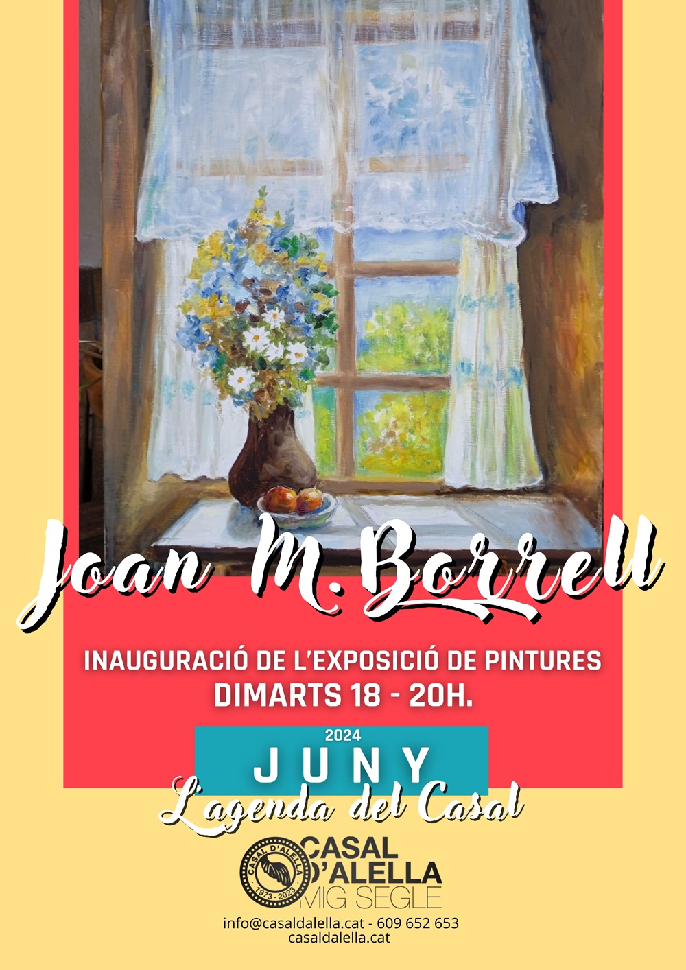 Exposici pintura Joan M. Borrell