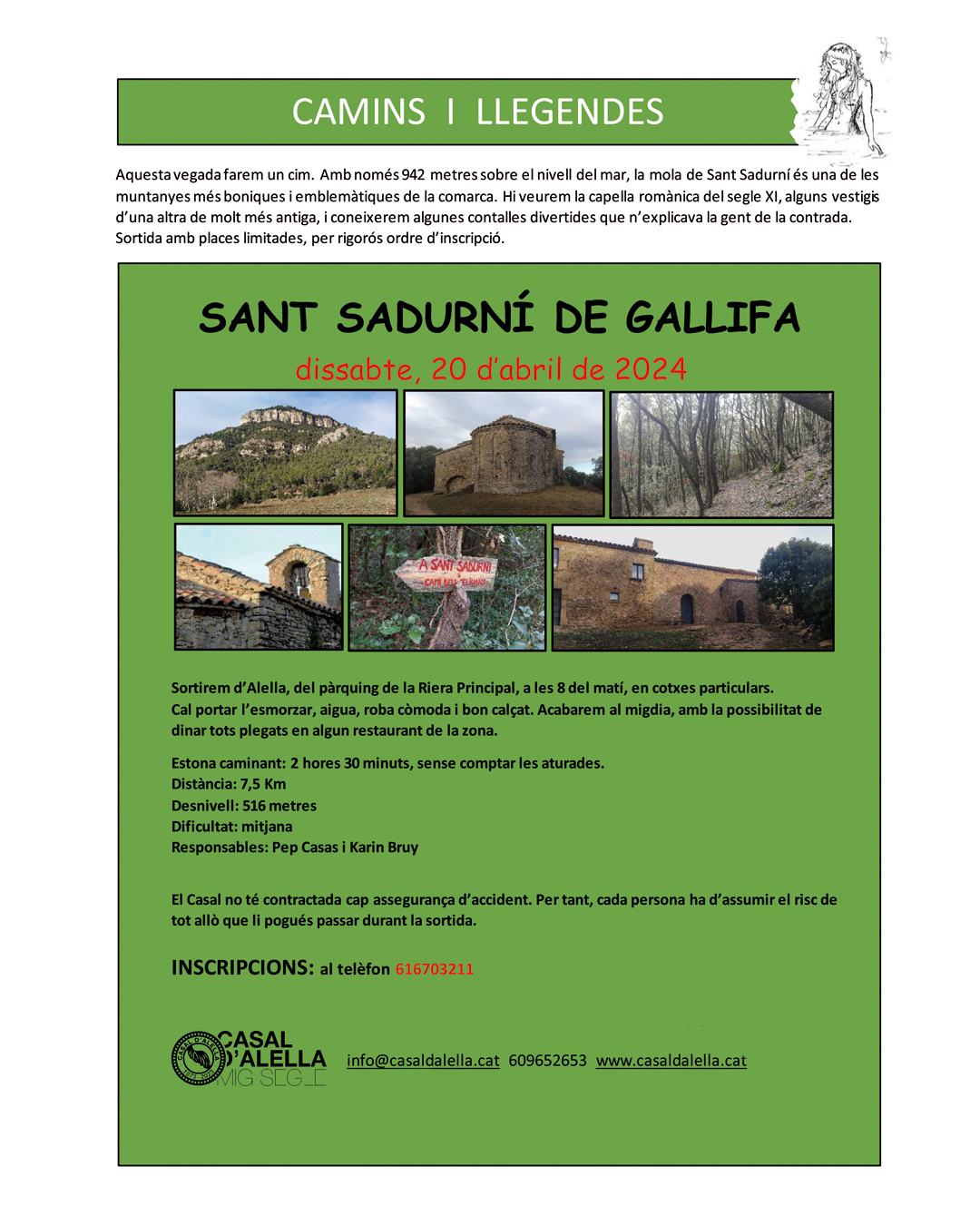 Camins i llegendes: Sant Sadurní de Gallifa